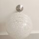 Clichy glass globe art deco pendant light
