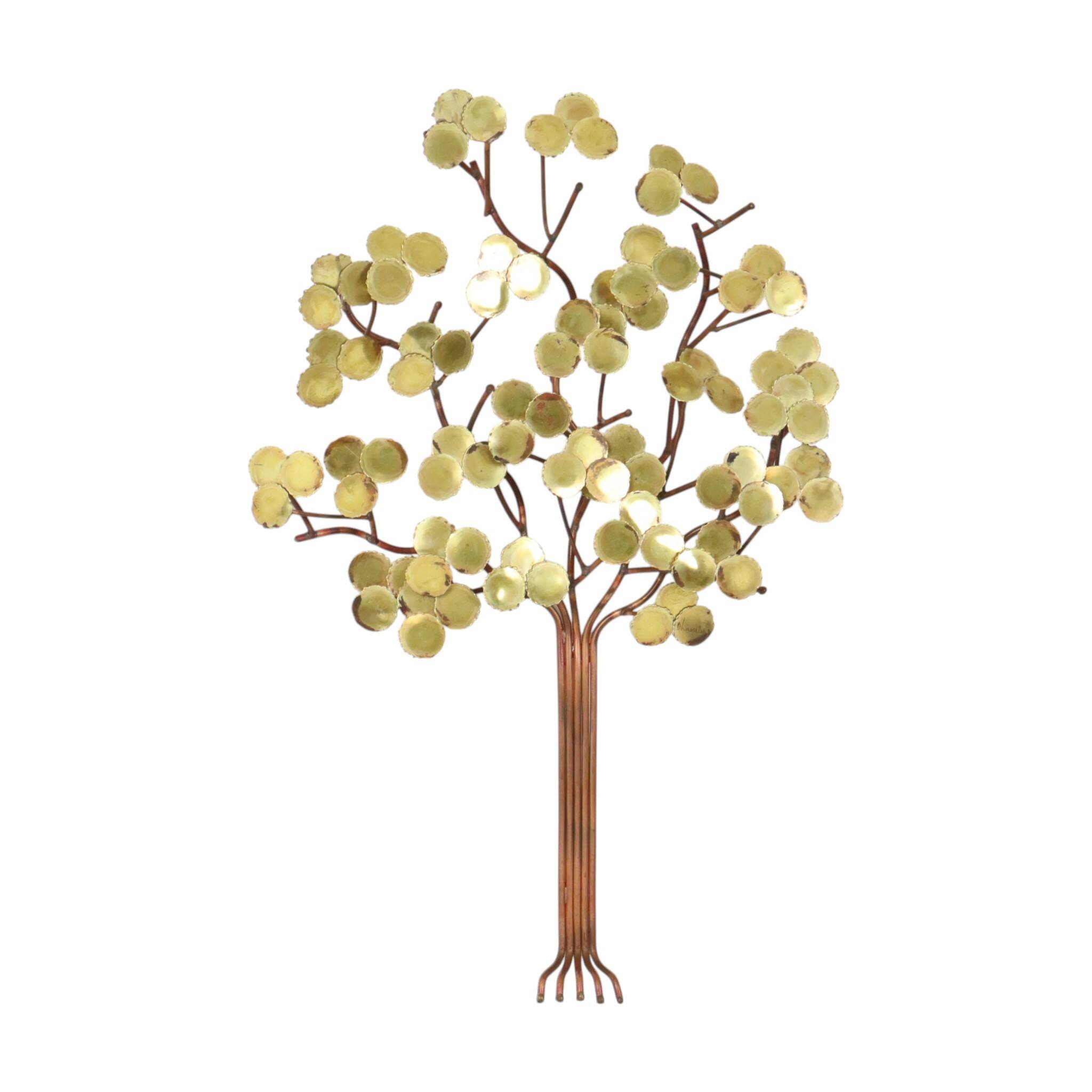 Vintage Tree Art Object by Daniel D’Haeseleer – Wall Decoration (59 cm)