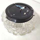 Cast glass ceiling lamp