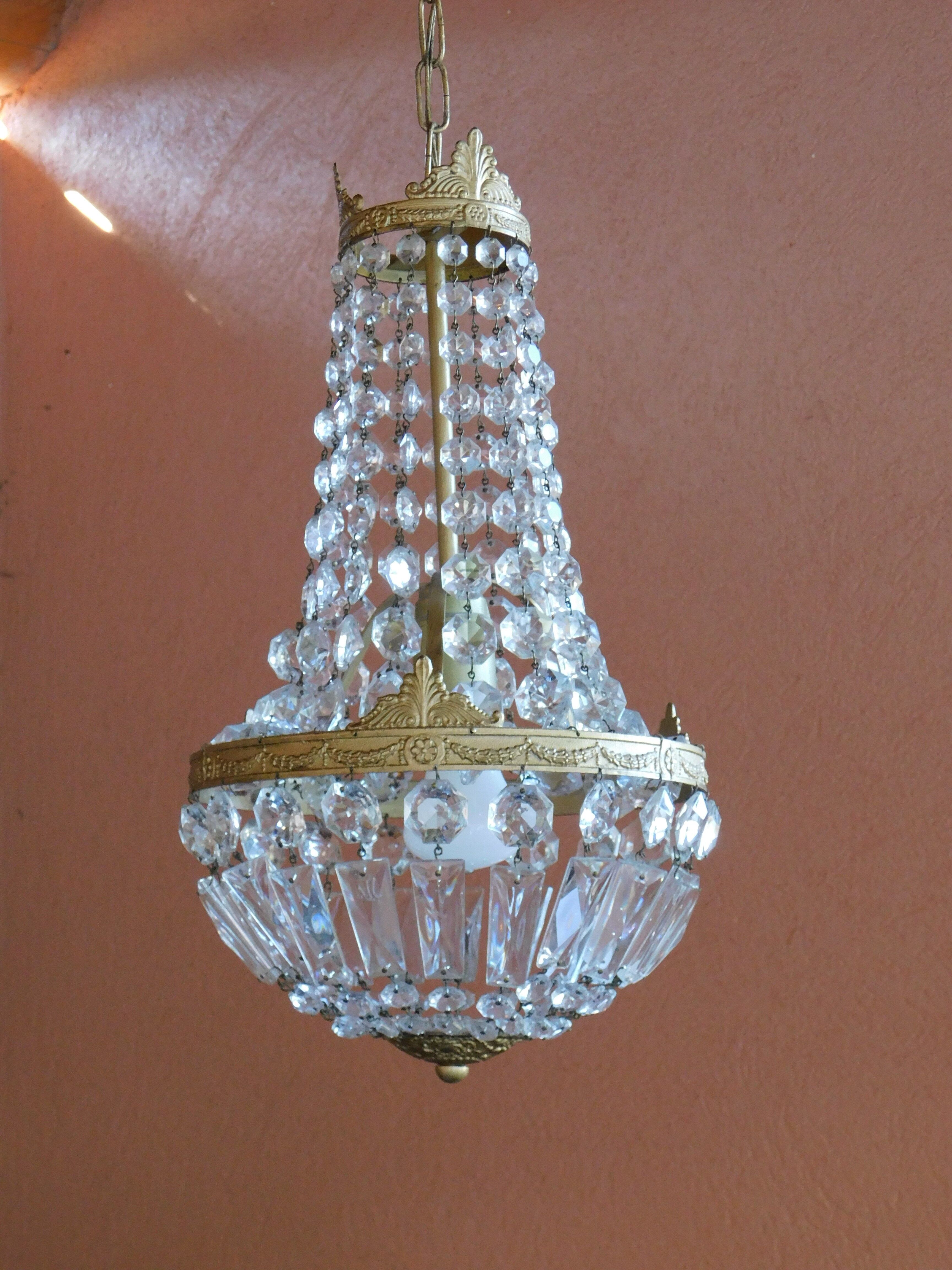 Hot air balloon chandelier - 25 cm