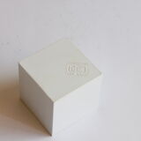 Bruno Munari Cubo L ashtray for Danese, 1957