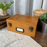 Gilded wooden box
