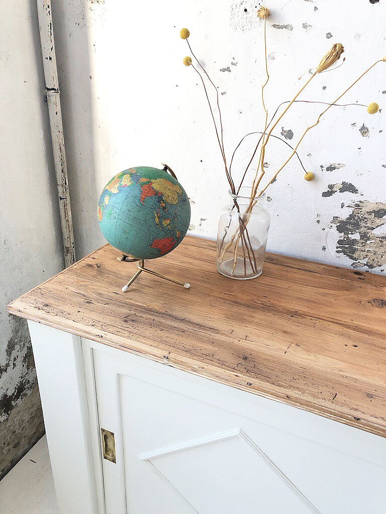 Ancient globe of earth George Philip & Son