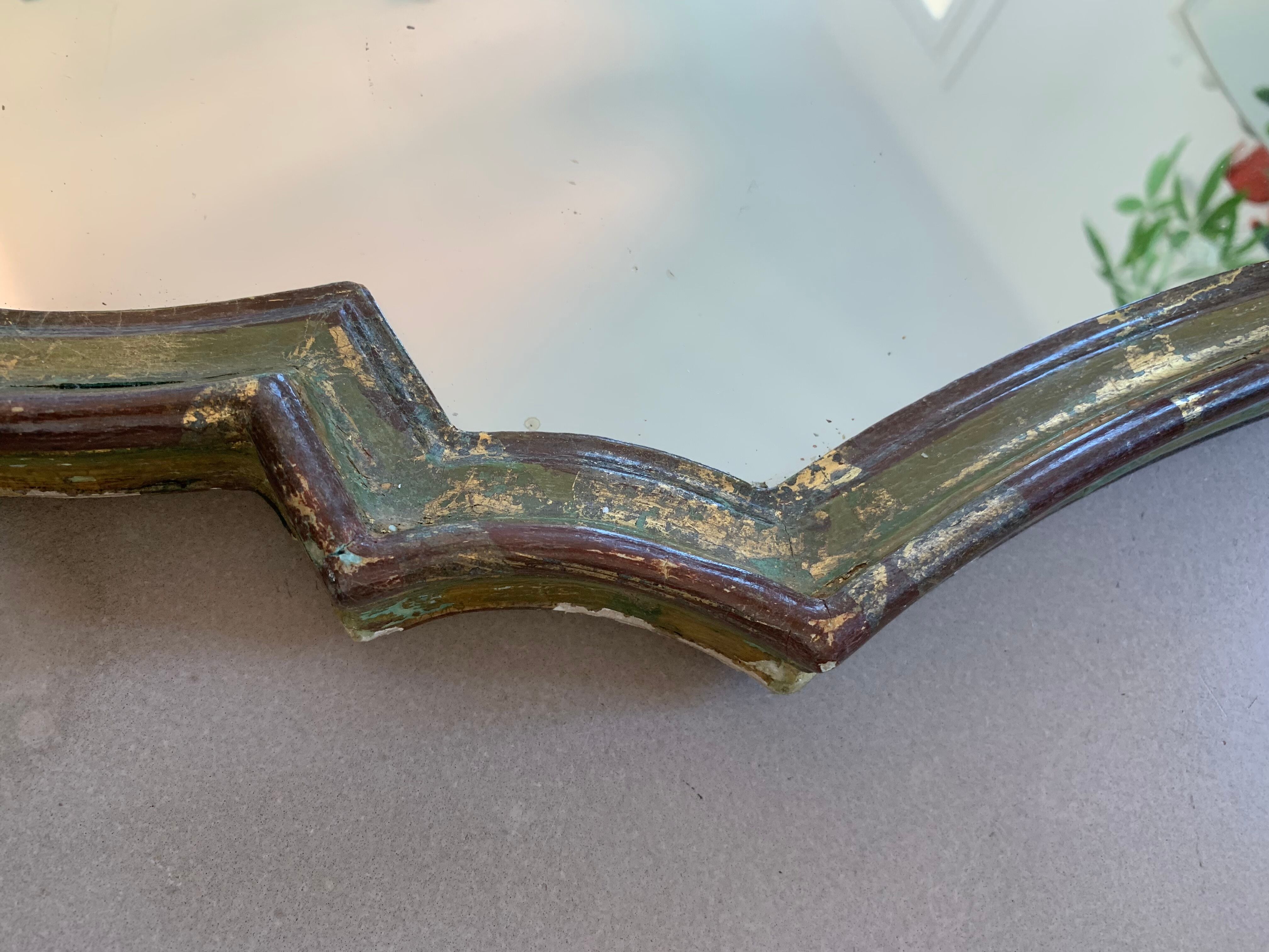 Old baroque mirror H90cm