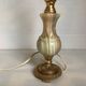 Onyx brass fish lamp Italy