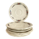 Antique bowls, saucers from Sarreguemines model Obernai.