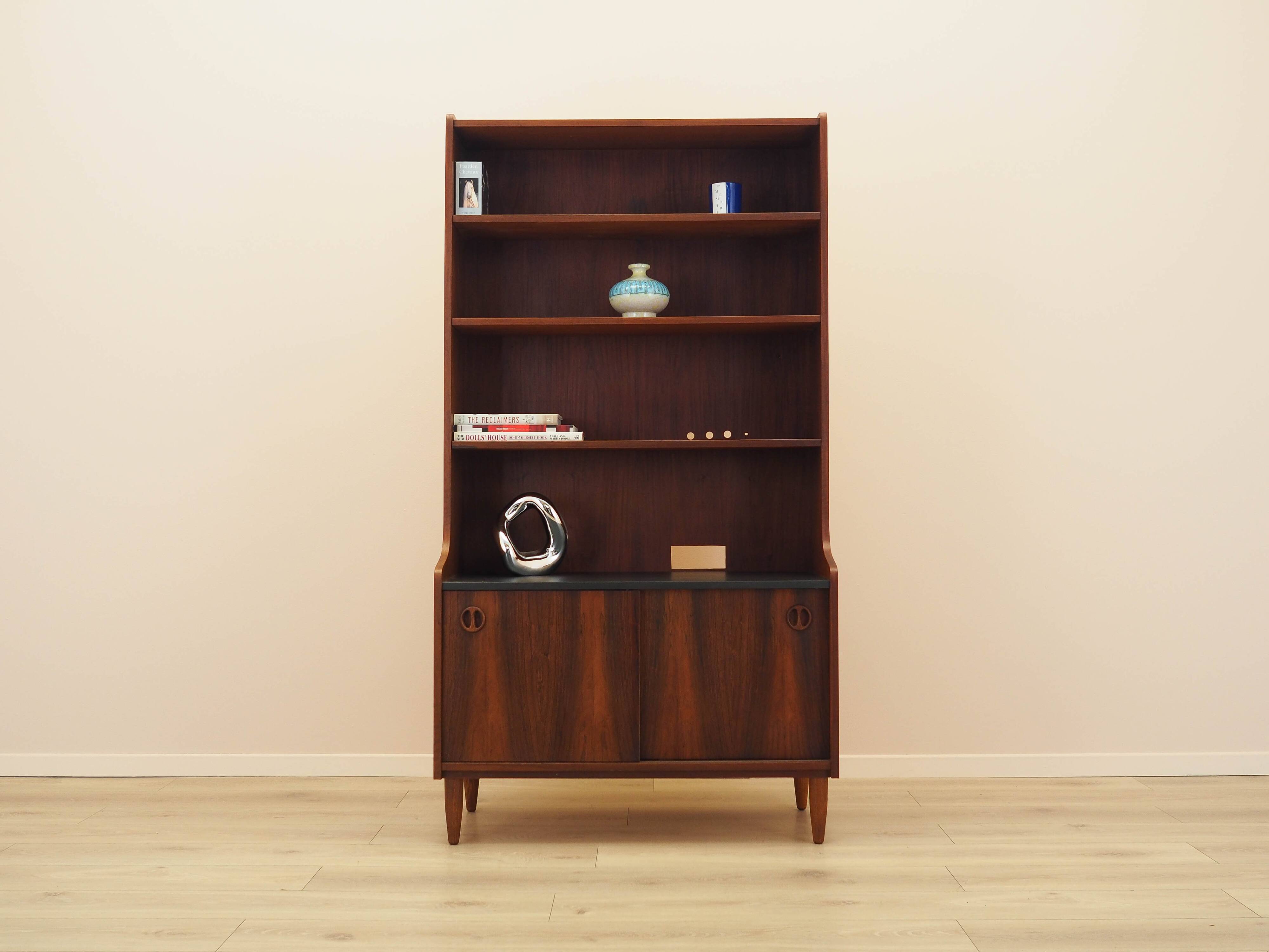 Rosewood bookcase, Danish design, 1970s, made in Denmark