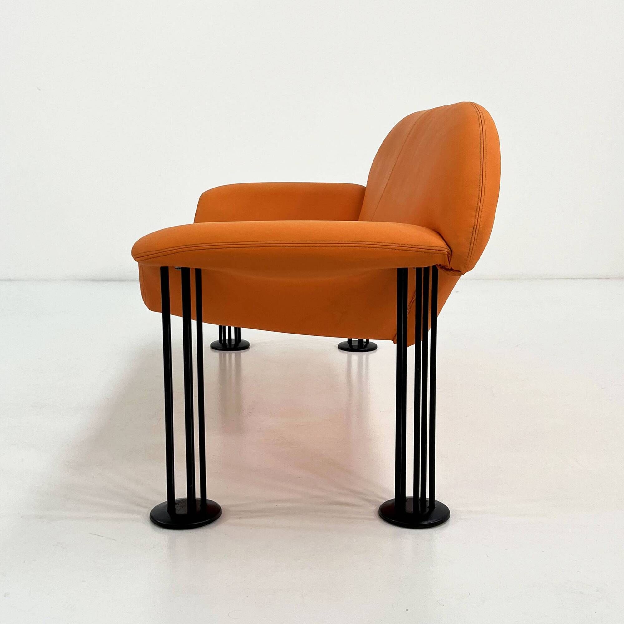 Postmodern 2-seater sofa by Burkhard Vogtherr for Hain & Tohme, 1980