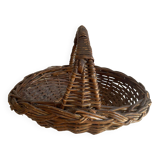 Small dark brown basket