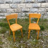 Pair of Bauman kitchen chairs