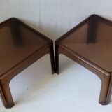 Pair of 70s coffee tables