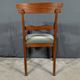 Armchair with Mahogany Crosses, Victorian period, England – 2nd part 19th century