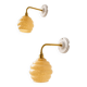 Vintage Clichy wall lights
