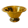Golden brass cup