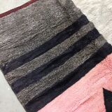 Moroccan Berber carpet M'rirt with colored flat areas 321x266cm