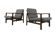 Fauteuils par Zenon Bączyk, années 1960