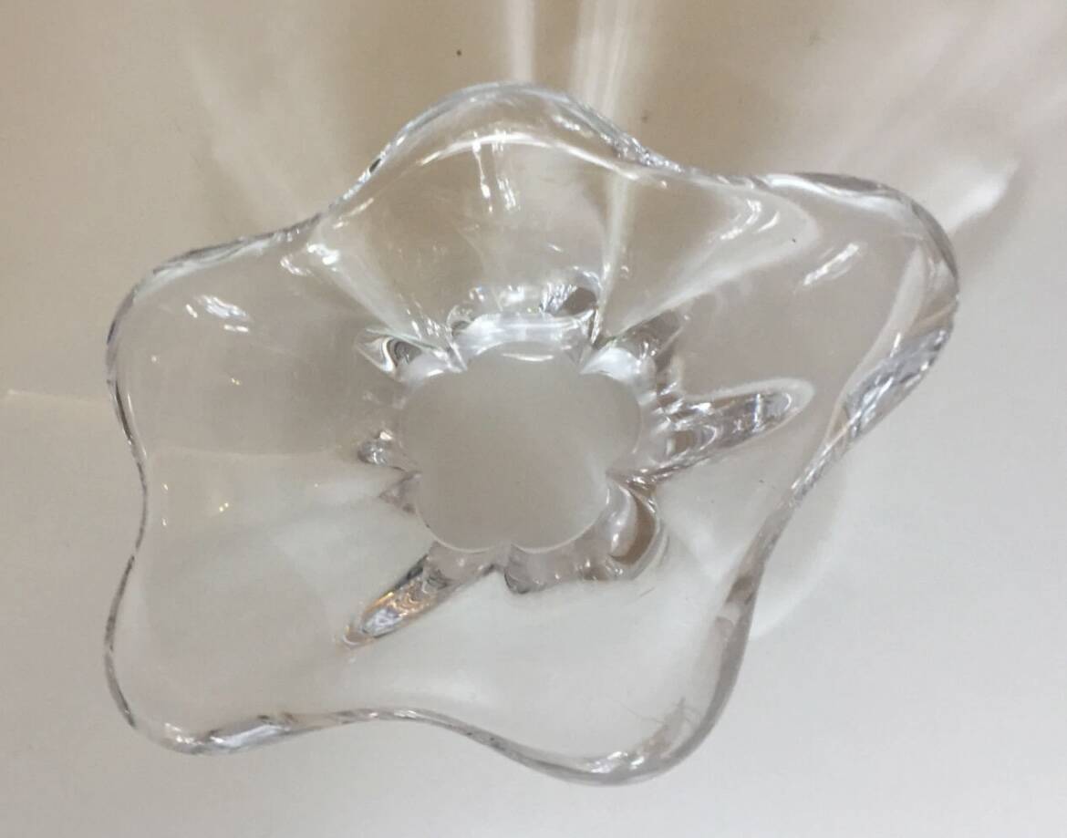 Small Daum France Crystal Ashtray