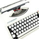 Hermes Baby color milk police cursive typewriter