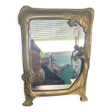 Art Deco psyche table mirror