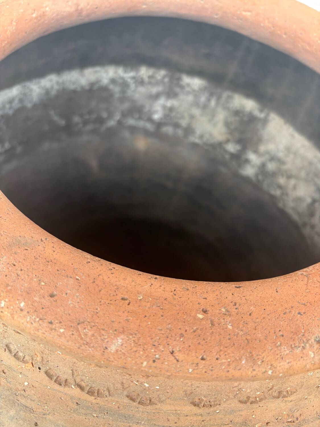 Spanish oil jar, Tinaja, 18th century.