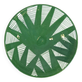 Medium plate - PALMES Verte