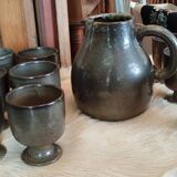 Vintage Orangeade Coffee Service In Ceram Arts Stoneware