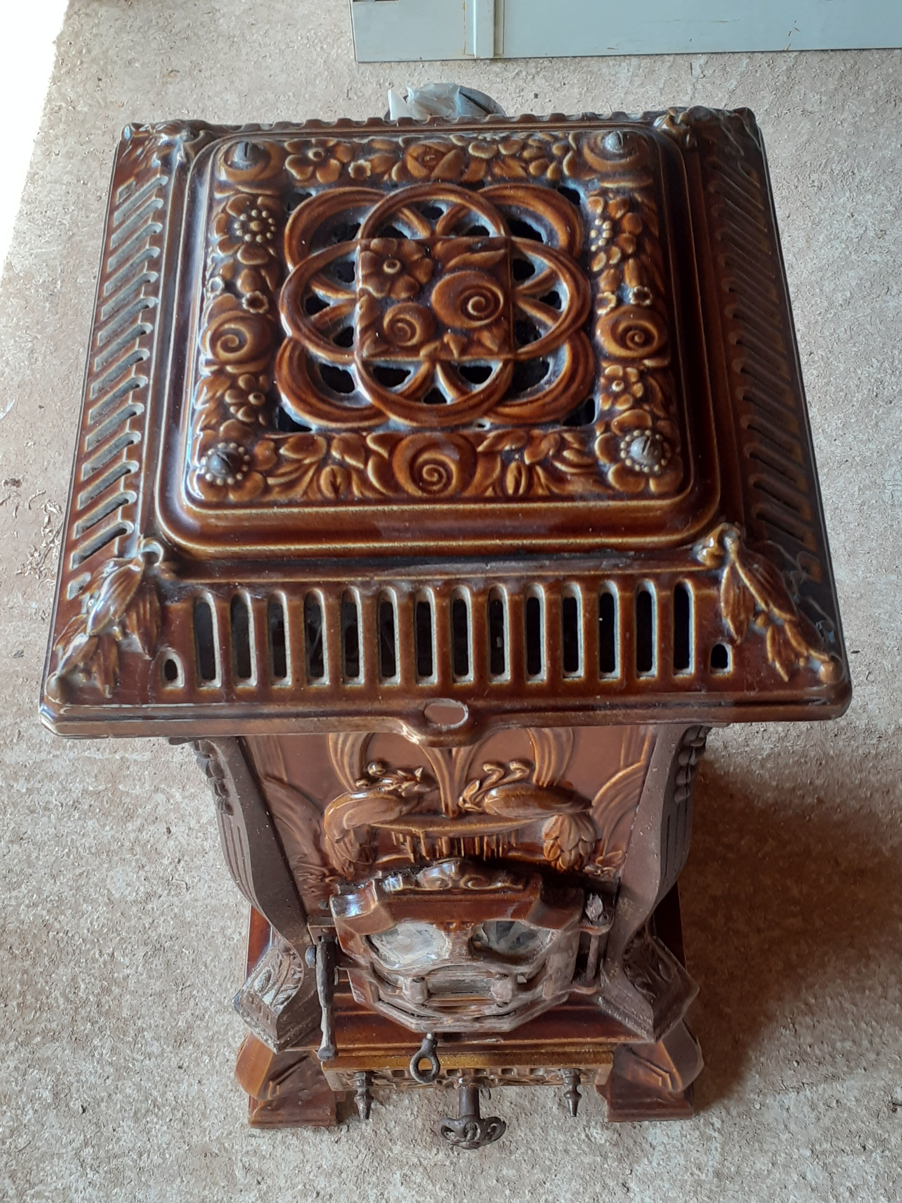 Poele A Bois Deville Ancien Modelenull