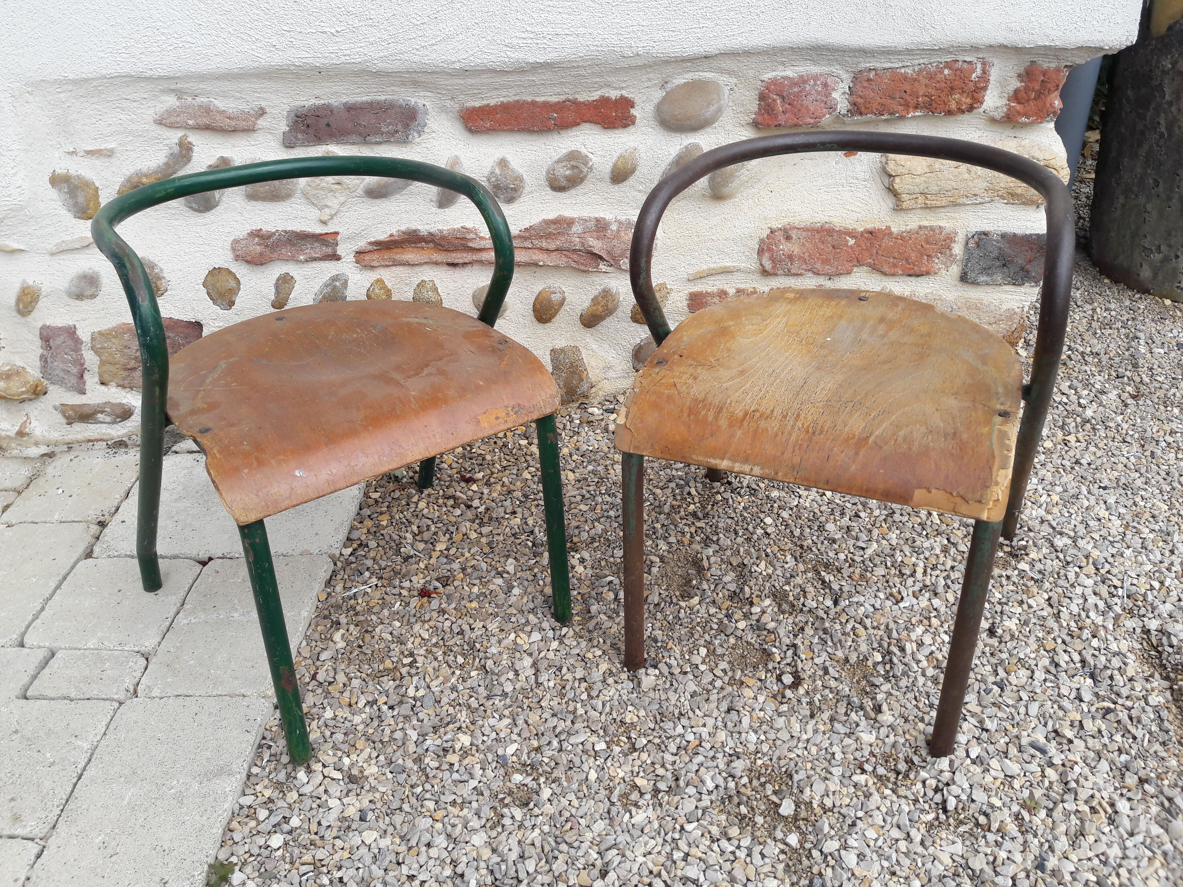 Duo chaises ecolier Mullca