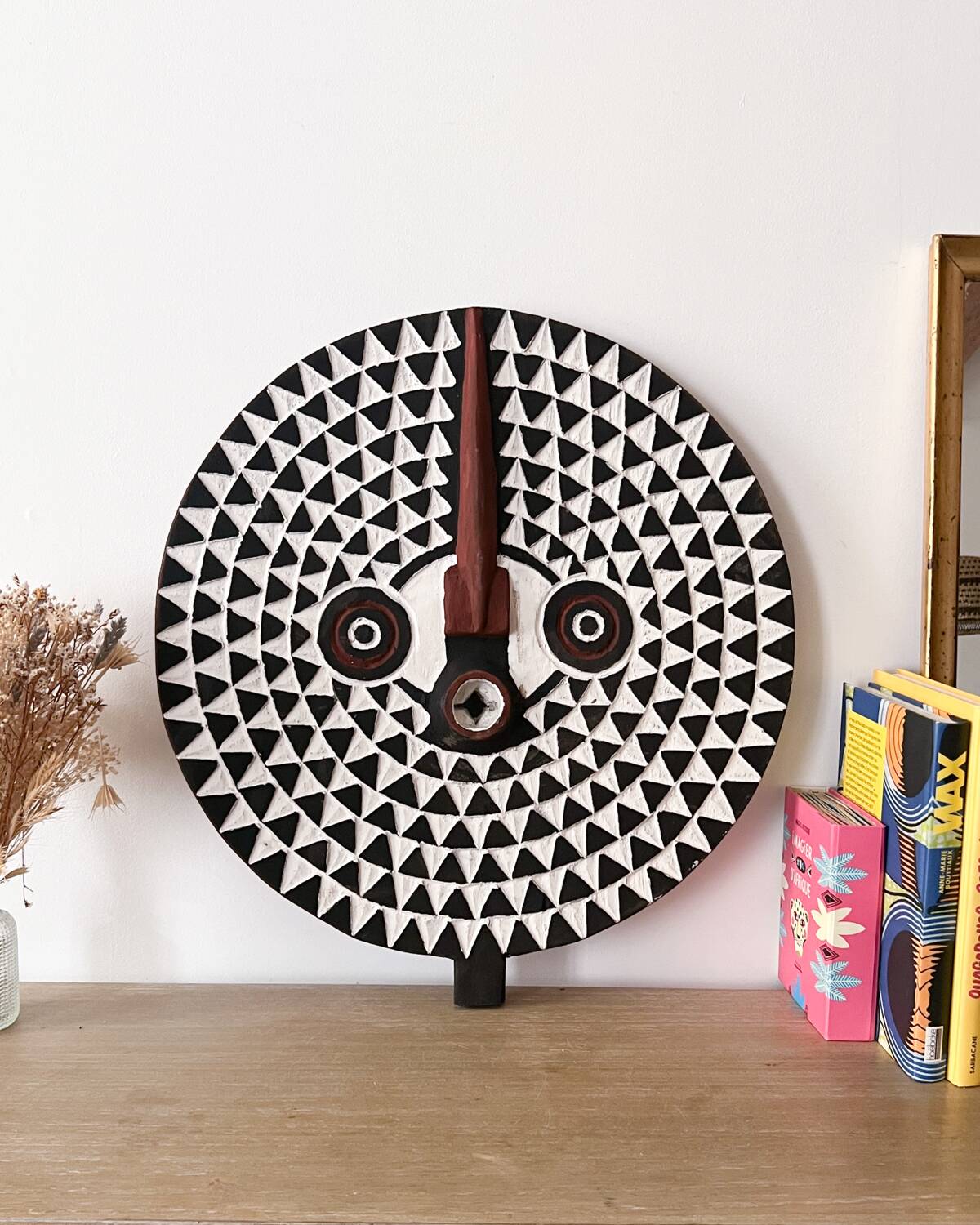 Wooden sun mask (Burkina Faso)