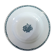 Round art deco faience dish of st amand no digoin