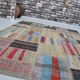Vintage Anatolian Oushak Patchwork Rug sku 3040