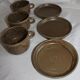 Lot de 3 tasses à café ou thé en grès