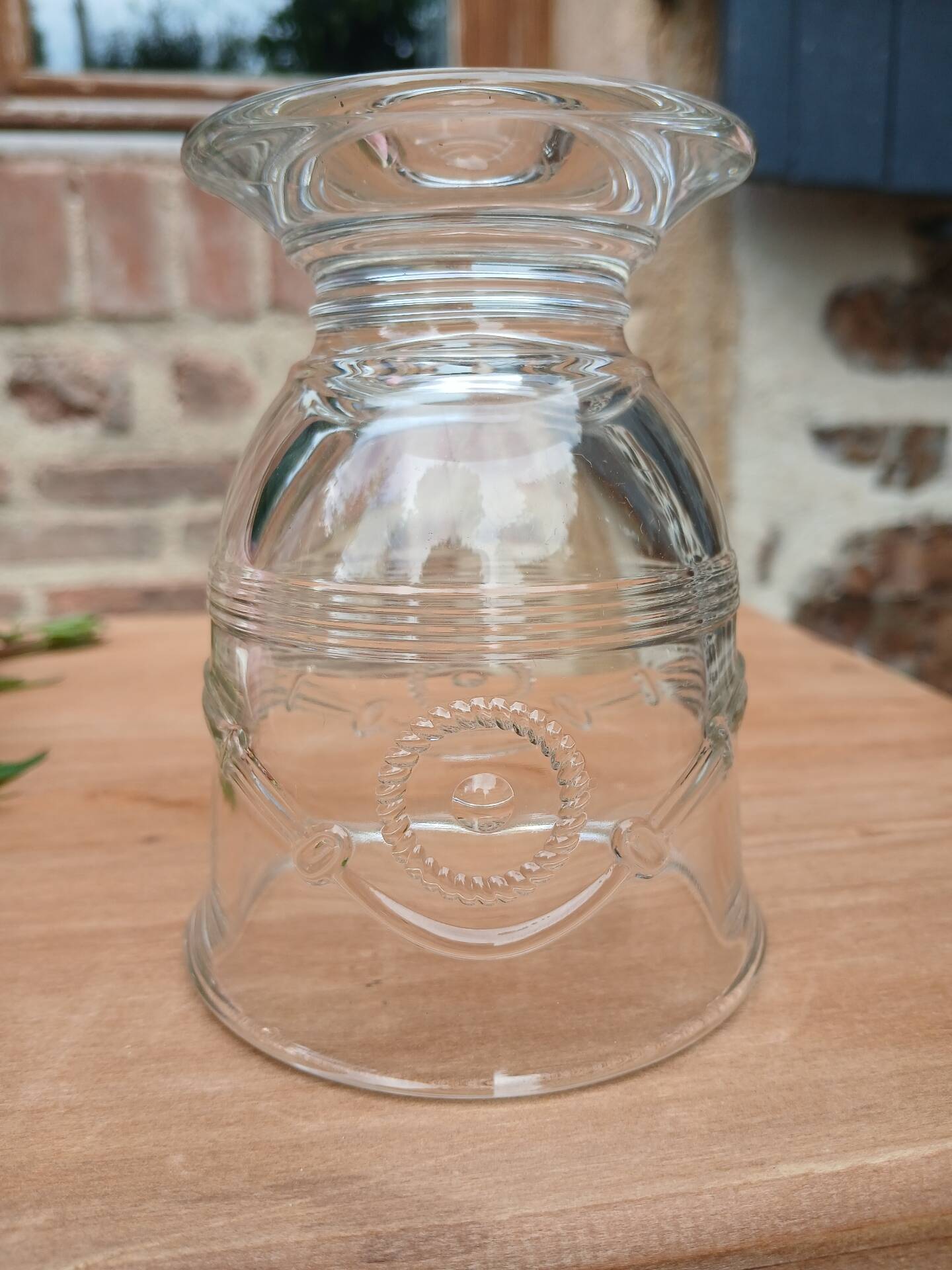 6 bistro water glasses
