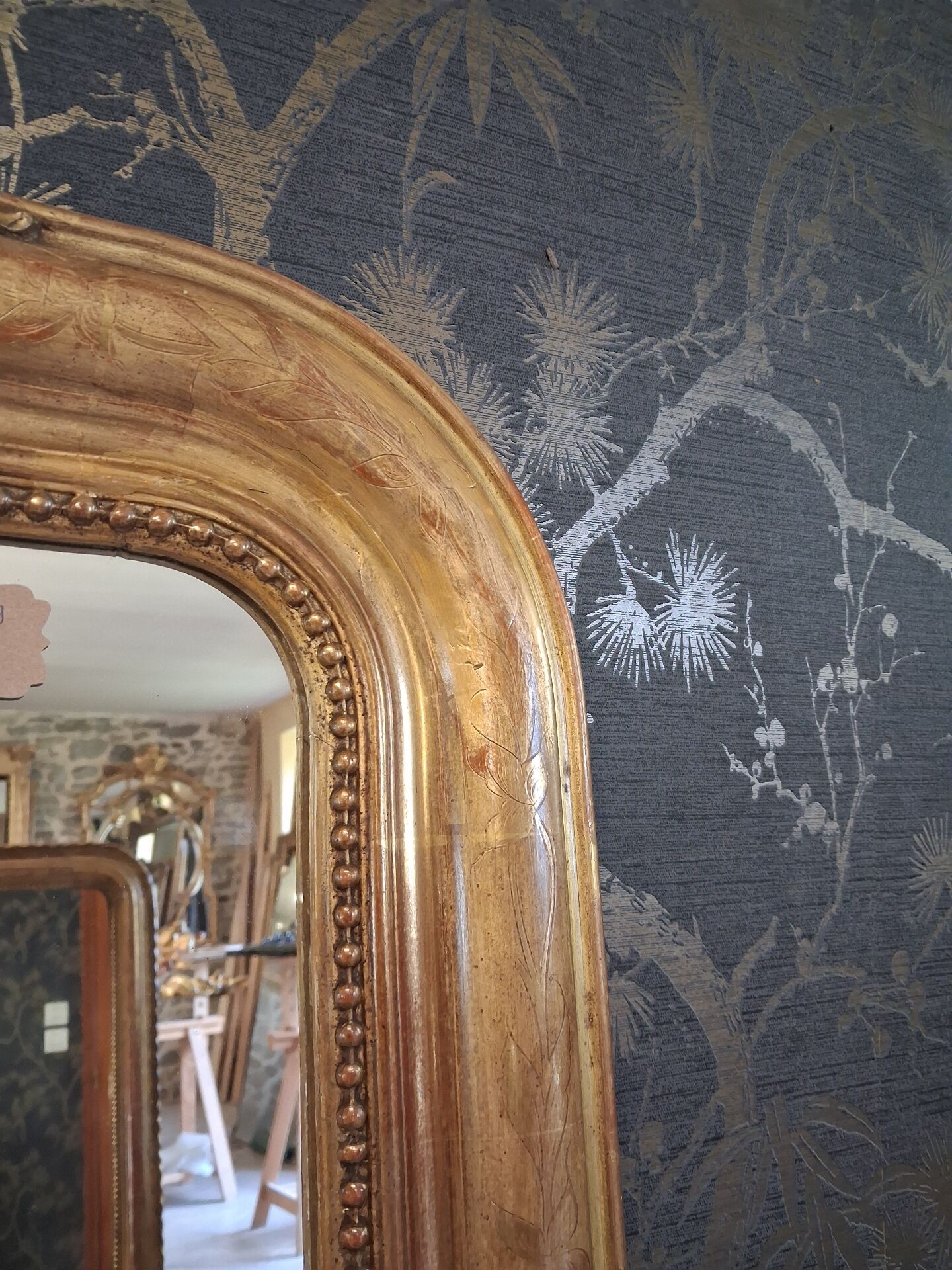 Louis Philippe mirror 135 x 89