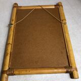 Rattan mirror