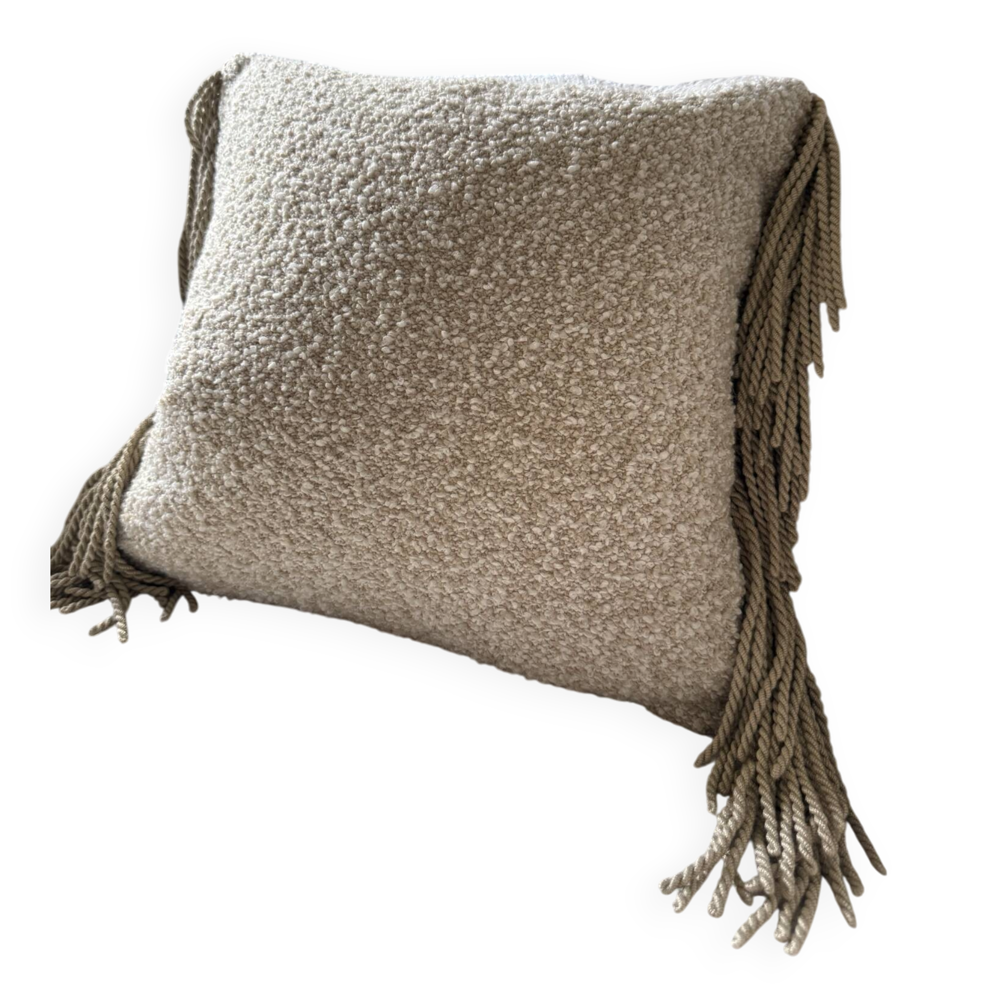 New design cushion "lien" cream - living objects & furniture (55x55)