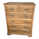 1950 oak chiffonier chest of drawers