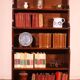 19th Century Mahogany Waterfall Bookcase