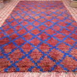 Carpet beni ouarain 231 x 144 cm,