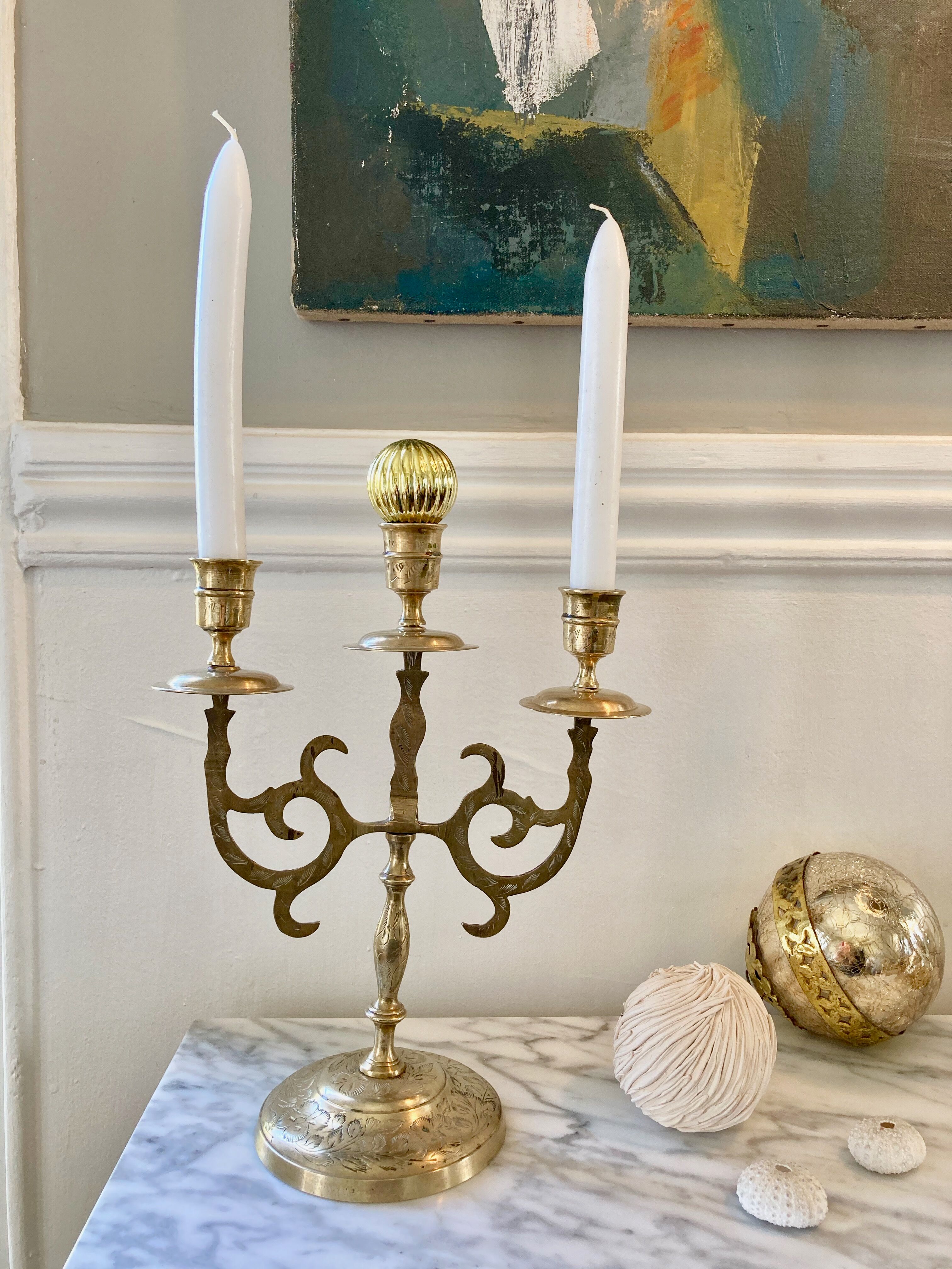 Paire de chandeliers