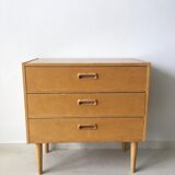 Drawers vintage Birch of the 1970s