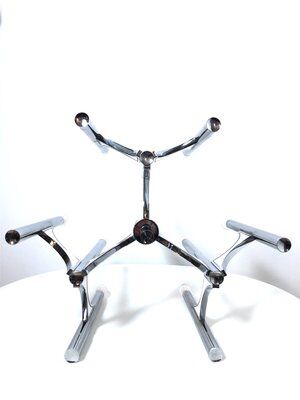 Iconic chandelier by Gaetano Sciolari with nine lights, 1970s.