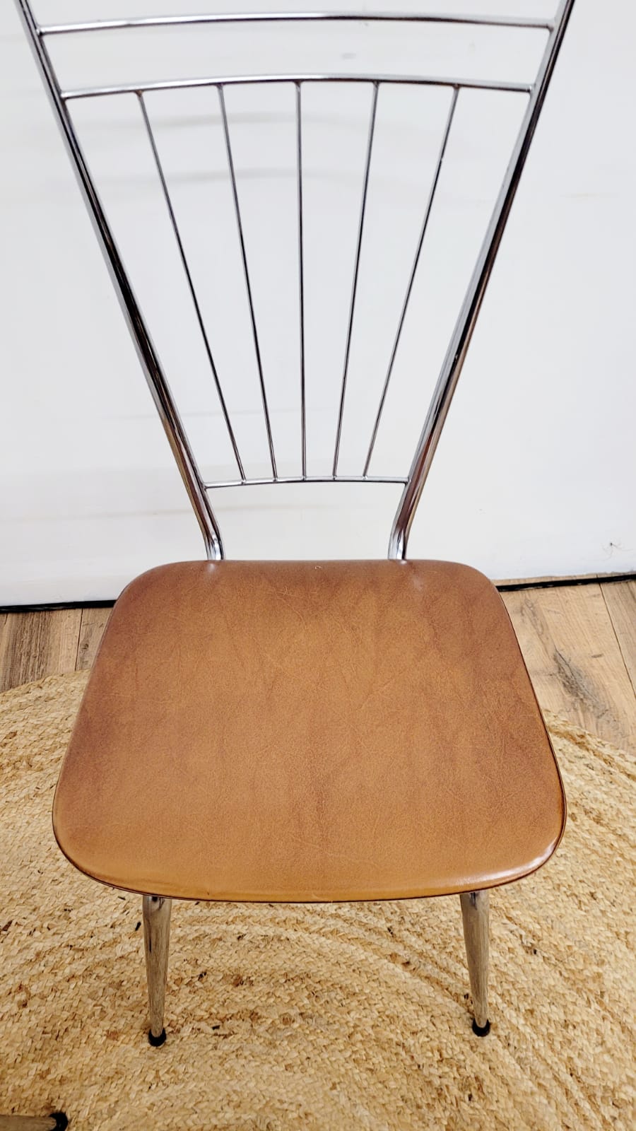 Set of 2 chairs vintage kitchen 70s