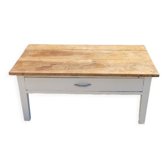 Rustic vintage coffee table
