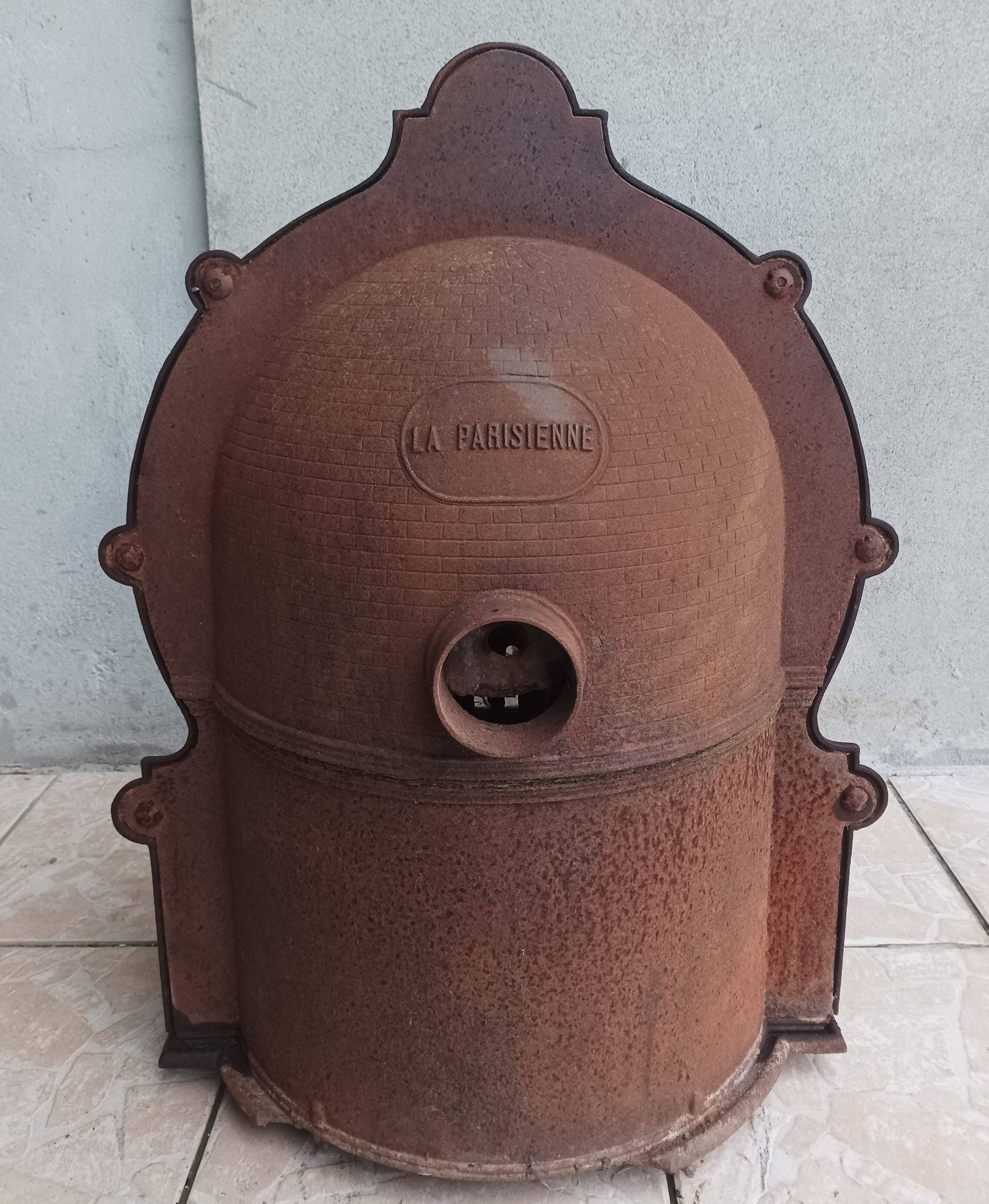 Napoleon iii cast iron wood or coal stove la parisienne