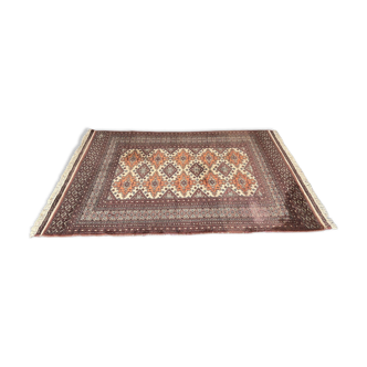 Oriental pakistan gray-purple rug 196cm x 126cm