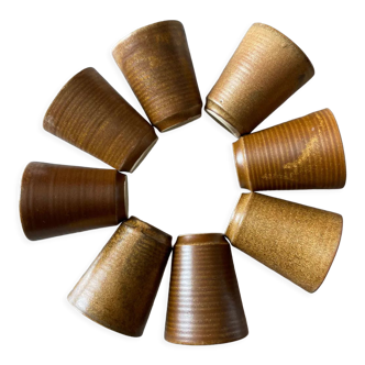 8 Digoin mugs