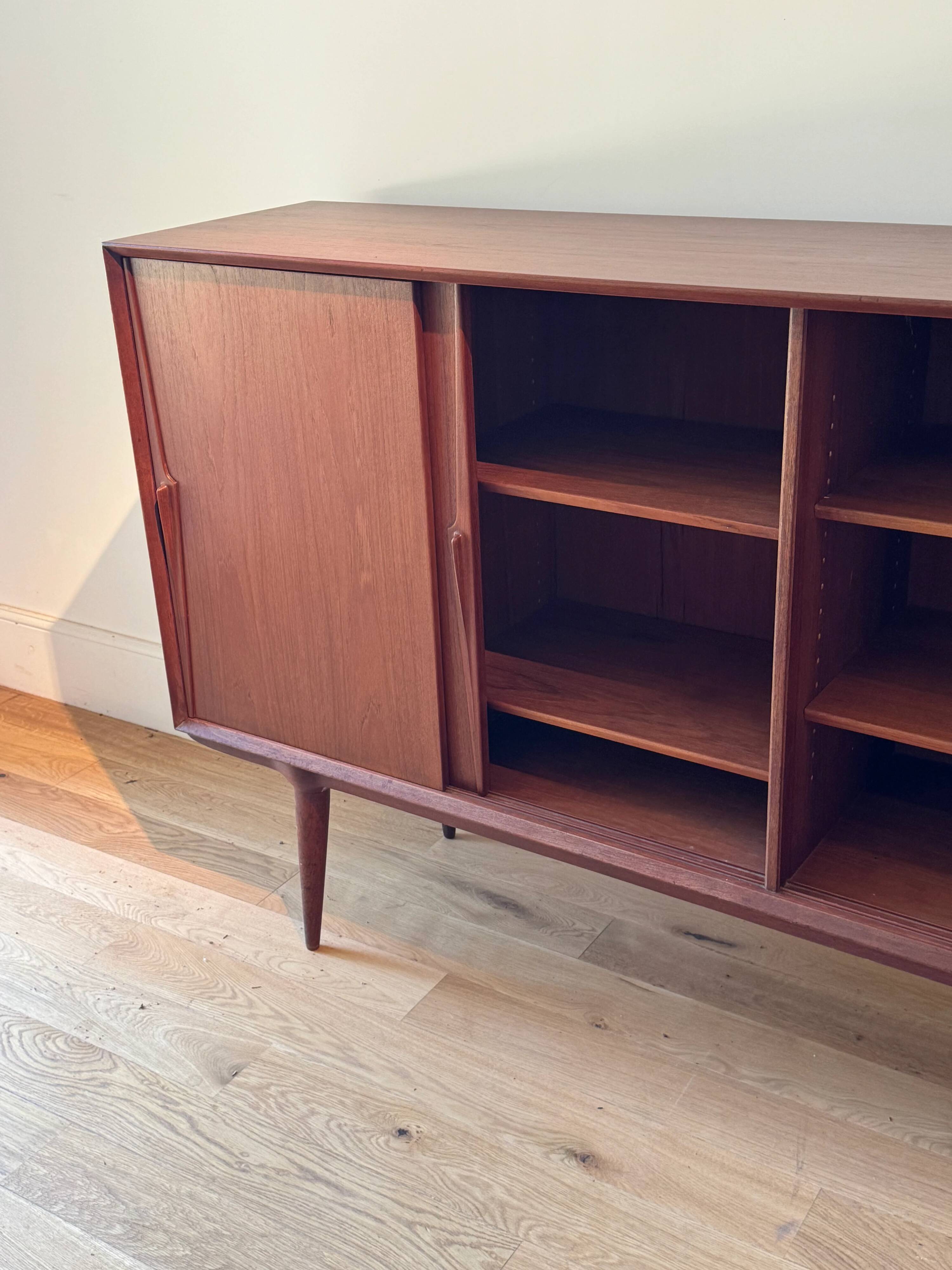 Vintage Scandinavian teak sideboard "Arvid"