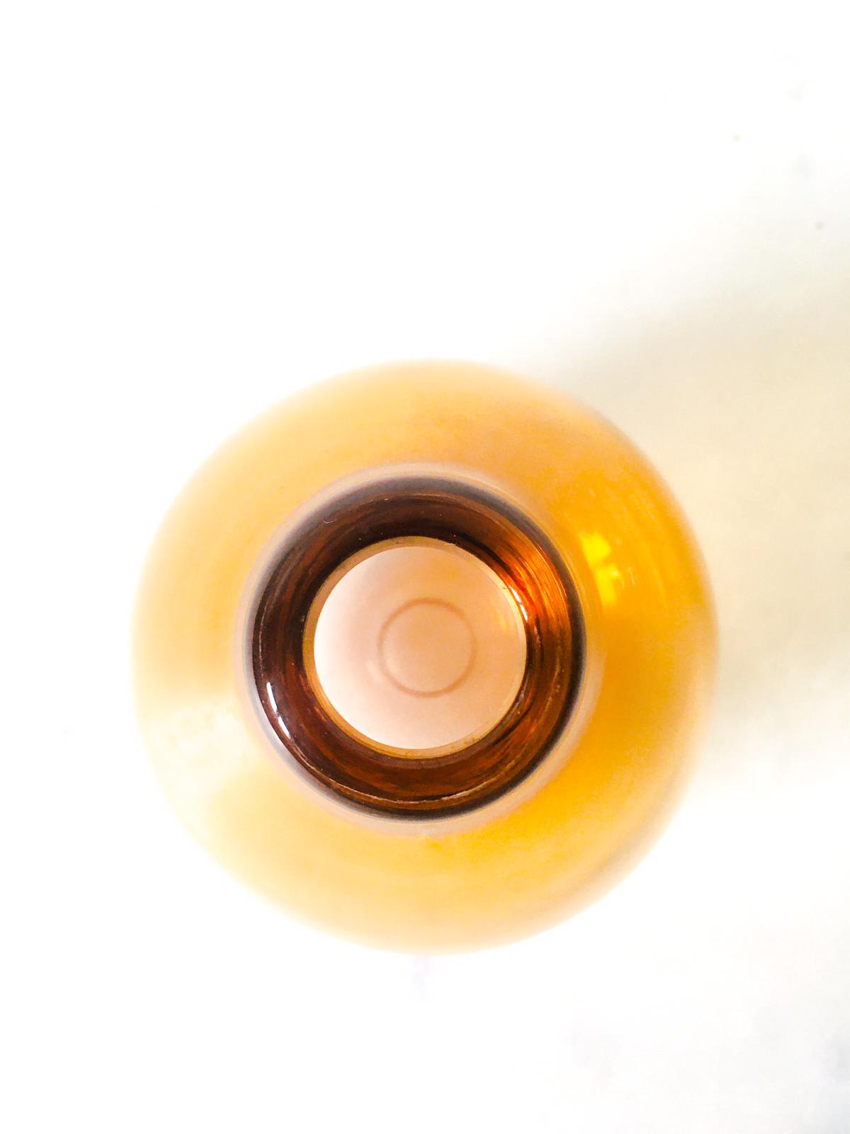 Soliflore vintage amber and pink