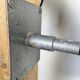 Large Vintage Industrial Aluminium Factory Wall Spotlight, 1970s